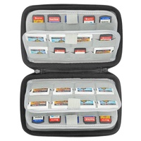 Étui pour cartes Sim de grande capacité, étanche et personnalisé, rangement rigide pour cartes mémoire, pochette de transport EVA, étuis de jeu pour carte SD