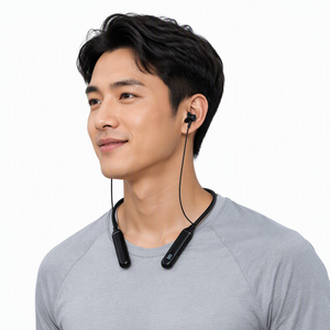 Écouteurs <span class=keywords><strong>sans</strong></span> <span class=keywords><strong>fil</strong></span> tour de cou en gros usine BT5.4 200mAh 10-15H Autonomie de lecture 11H Temps de conversation Type-C F14 Driver pour le <span class=keywords><strong>sport</strong></span> et la gym - Product Image 3