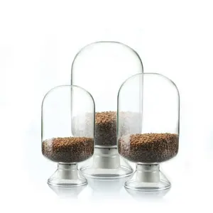 Lab Supplies 250ml Round Bottle with Plug Seed Vase Specimen Bottle