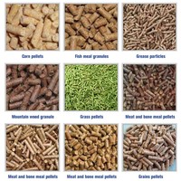 Équipement agricole économique : Broyeur d'aliments pour animaux, machine à granulés pour le traitement des tiges d'herbe