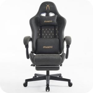 High Quality Vintage Brown Leather Ergonomic Gaming Chair New Design Revolving Reclining Swivel with Comfortable <b>Footrest</b> - Product Image 1
