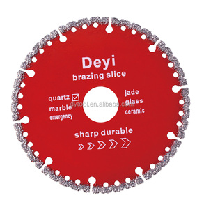 Deyi 115mm 4.5 pouces Meuleuse D'angle Diamant <span class=keywords><strong>Enduit</strong></span> Multi Scie <span class=keywords><strong>Lame</strong></span> Coupe Métaux Ferreux En Fiber de Verre et bien plus - Product Image 1