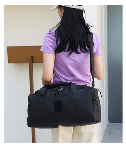 Hot Sale Custom Weekend Organizer Waterproof Polyester Casual Mens <strong>Shoe</strong> <strong>Outdoor</strong> Colorful Tote Cross Fitness Gym Duffel Sports - Product Image 4