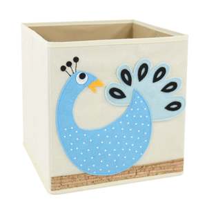 Factory Wholesale Fabric Foldable Animals Patterns Kids Toy Storage <b>Box</b> for Household Organization - Product Image 5