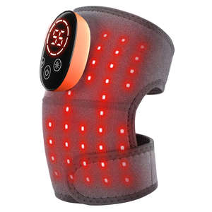 Tragbarer Kabelloser Kniemassagegerät mit Wärme und Vibration Beinmassagegerät Knieschmerz-Linderungsmassagegerät - Product Image 2