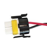 Ampoule LED HID pour phare de voiture H11 H8 H9, faisceau de câblage électrique