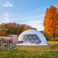 Maison moderne préfabriquée de luxe en PVC Igloo Dome New Design Resorts Maison résidentielle