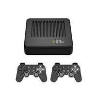 Le plus récent Ps1/psp G11 pro 64/128gb 30000 + jeux 4K rétro Tv Box lecteur de jeu vidéo sans fil G11 pro Console de jeu vidéo Gamebox