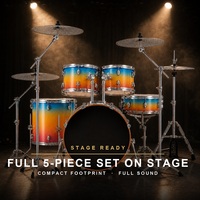 Batterie de percussions Maple Birch DW13 5 pièces, coques stratifiées 2 plis érable et 5 plis bouleau pour la pratique et la scène