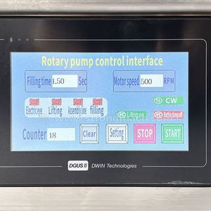 Máquina de Llenado Automática de Sobremesa con Bomba Magnética Servo y Transportador Ajustable, Resistente a la Corrosión, para Gel de Ducha y Líquidos de Limpieza - Product Image 4