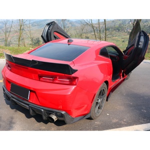 Camaro 2015-2024 Car Modification Upgrade Wet Carbon Fiber Small Body Kit Front Rear Lip Side Skirt <b>Hood</b> for Chevrolet Camaro - Product Image 6