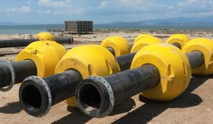 UV kháng mật độ cao polyethylene Ống nổi cho NẠO VÉT biển và các dự án nước cáp ống nổi - Product Image 3