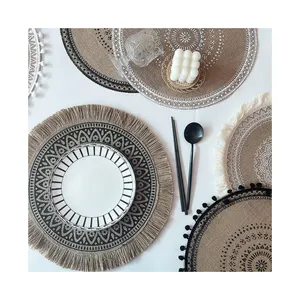 Cotton Place Mats Wedding Round Placemats Rattan Elegant And Special Mats Cotton Place Mats For Wedding Receptions