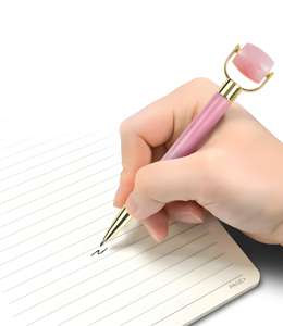 आर्थिक रचनात्मक गेंद पेन फैशन धातु न्यूनतम डिजाइन लेखन उपकरण कार्यालय स्कूल के लिए दैनिक प्रचार उपहार लोगो - Product Image 3