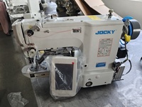 Machine à coudre automatique JOCKY JK430D-MO pour la pose de œillets et la couture de casquettes