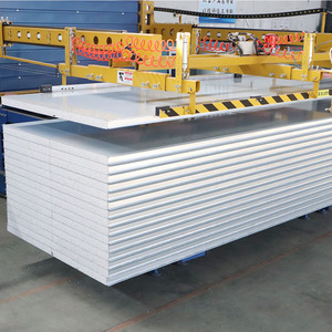 แผงแซนด์วิช FRP GRP PMI ทำจากโฟม PU ความหนา150มม. ใช้ในห้องเย็นสำหรับทำความเย็น - Product Image 3