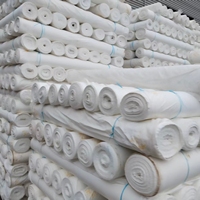 Tissu taffetas croisé 75D 190T 100% polyester imperméable, respirant et à séchage rapide pour manteaux, doublures de doudounes et vêtements légers pour garçons