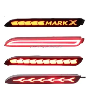 Car Tail Light LED Stop Brake Lights Red Lens Rear Bumper Lamp Reflector Lights rear fog lamp For Toyota Camry 2006-2014