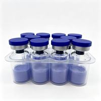 Poudre lyophilisée de cuivre bleu GHK-CU de haute pureté 99% pour la réparation cutanée, la synthèse du collagène, la réduction des rides, matière première cosmétique 25kg