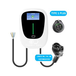 Cargador de coche eléctrico BYD 22kw <span class=keywords><strong>Wallbox</strong></span> para MG <span class=keywords><strong>Mercedes</strong></span> Tesla-Nueva condición Tipo 2 2-Gbt para Tesla EV con corriente nominal 16A 32A - Product Image 1