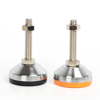 Pieds de support réglables pivotants en acier inoxydable M6x20 pour le nivellement des meubles