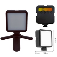 Luce LED per Selfie e Fotografia per Creatori di Contenuti - Temperatura Colore Regolabile 2500K-7000K, LED ad Alta Potenza, 60 LED, Portatile e Pieghevole