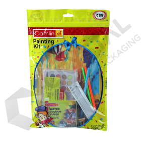 Laminated Stationery Pouches Plastic Organizer <b>Bags</b> with Zipper for Pens Pencils <b>Documents</b> School and Office Storage - Product Image 2