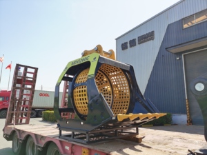 Oem Rots Trommel Scherm Graafmachine Roterende Op Maat Gemaakte Rastermaten Bodemzeefbak - Product Image 2