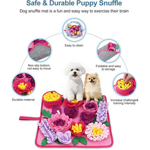 <b>Snuffle</b> <b>Mat</b> for Dogs Cats Rabbits Interactive Slow Feed Pet Sniff <b>Mat</b> with Non-Slip Bottom to Encourage Natural Foraging Calming - Product Image 2