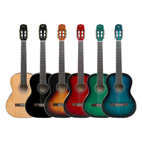 Produsen Gitar Klasik MBAT China, Label Pribadi, Logo Kustom, Top Spruce Solid, Gitar Senar Nilon 39 Inch, OEM ODM