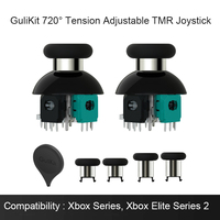 Gulikit 720 ° Joystick TMR NS55 à tension réglable pour remplacement et réparation des manettes PS4, PS5, Switch, Xbox – Sans dérive