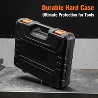 Ensemble d'outils de mécanicien professionnel portable de 144 pièces pour les réparations générales à domicile et les projets de bricolage