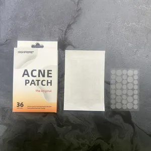 कोरा कस्टम पैकिंग बॉक्स मुँहासे पैच माइक्रोनेडल उपचार स्पॉट हाइड्रोकोलाइड मुँहासे पिम्पल पैच को हटाने