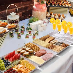 Plateau en plastique <span class=keywords><strong>pour</strong></span> aliments, plateau de séchage en plastique, pas cher, épaissi, <span class=keywords><strong>pour</strong></span> la restauration, entrepôt américain, 15 x 10 pouces - Product Image 6