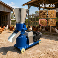 Machine de fabrication de granulés d'aliments pour animaux de qualité assurée 220V/380V Vente directe Machine à granulés d'aliments pour poissons, volailles et poulets