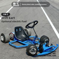 Kart à pédales électrique à essence pour adultes, avec châssis robuste, pneus de drift professionnels, spécifiques à la piste, moteur 200CC, vitesse maximale de 12000 tr/min