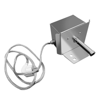 Moteur à engrenages rotatifs en acier inoxydable 1 tr/min 100 kg pour grilles électriques à gaz, machines à kebab grec, fours à barbecue turcs
