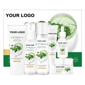 AESTHTANY Centella, Set de Cuidado Facial de 6 Piezas, Estilo Coreano, Antienvejecimiento, Iluminador, Hidratante, Ingredientes Herbales Naturales, OEM/ODM - Product Image 6