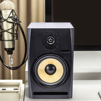 M5+BT Moniteur de Studio Actif Professionnel de 5 Pouces avec Grande Coque Métallique et Fonction Bluetooth pour Audio Pro