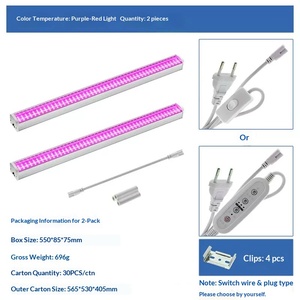 Lampe de culture pour semis, éclairage supplémentaire rouge <span class=keywords><strong>et</strong></span> bleu pour plantes, lampe de croissance des plantes à spectre complet - Product Image 6