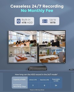 Bán buôn 8-kênh PoE IP CCTV Hệ thống camera chất lượng của nhà sản xuất <span class=keywords><strong>TOP</strong></span> <span class=keywords><strong>10</strong></span> Home Hệ thống an ninh tầm nhìn ban đêm NVR IP66 OEM ODM - Product Image 3