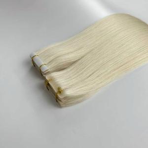 Nouvelle Tendance : <span class=keywords><strong>Extensions</strong></span> de <span class=keywords><strong>Cheveux</strong></span> Russes Double Drawn de Qualité Supérieure, Bande Adhésive Fine Invisible - Product Image 6