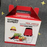 Hachoir Électrique Domestique 1.5L 1.8L Prix Usine, Robot Culinaire pour Aliments Bébé, Pièces de Rechange, Machine à Hacher la Viande