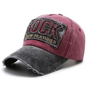 2025, venta al por mayor, gorras de béisbol bordadas con letras Vintage, gorras de camión, ropa de calle, gorra de algodón lavado desgastado, gorras de béisbol - Product Image 6