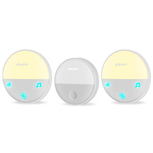 Aibont V288-WW Smart Doorbell Lumineux/Sombre Cycle Veilleuses Connexion <span class=keywords><strong>sans</strong></span> <span class=keywords><strong>fil</strong></span> Design moderne Plastique ABS Plug-in Power 2-Year - Product Image 5