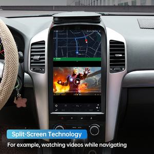 วิทยุติดรถยนต์ขนาด 13.6 นิ้ว พร้อมระบบนำทาง GPS สำหรับรถยนต์เชฟโรเลต แคปติวา ปี 2008-2012 ระบบแอนดรอยด์ รองรับ CarPlay บลูทูธ WiFi Mirror Link และวิดีโอ - Product Image 4