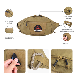 Bolso Bandolera Táctico LUPU, Mochila Impermeable con Múltiples Bolsillos, para Senderismo, Camping y Viajes - Product Image 3