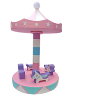 Manège miniature d'intérieur pour tout-petits, carrousel rotatif de 2 m de diamètre, équipement de parc d'attractions