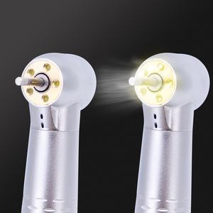 Hoge Snelheid Tandheelkundig Handstuk Met 2/4 Gaten Drukknop Luchtturbine 5 Led Geïmporteerde Keramische Lagers - Product Image 1