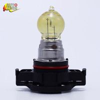 Ampoule de phare halogène haute performance PSY24W 12V PG20-4 pour automobile, certification DOT/E4, 350 lumens, durée de vie de 600 heures